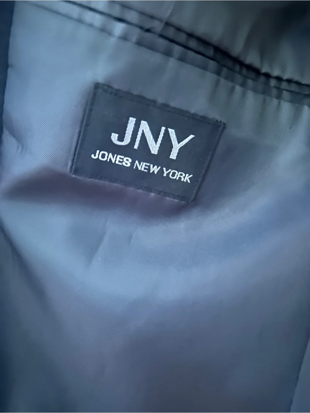 Jones New York Classic Men's Black Blazer - Tailored Single-Breast Suit Jacket